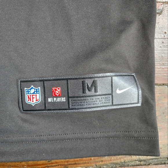 Men's Tampa Bay Buccaneers Mike Evans Nike Pewter Alternate Vapor Limited Jersey - Picture 5 of 5